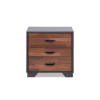 ACME Eloy Night Table in Walnut & Espresso 97340